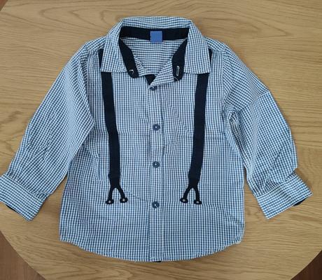 Košeľa s "trakami", dopodopo,92