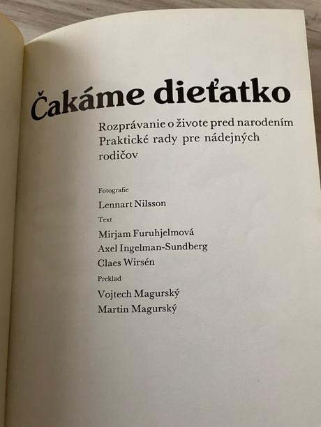 Krásna kniha čakáme dieťatko,