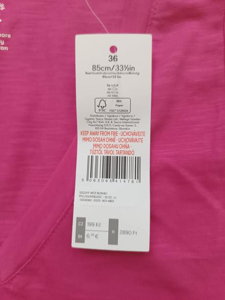 Tričko nové, f&f,m