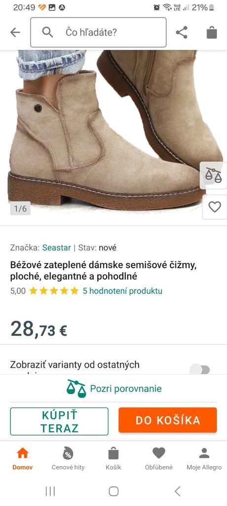 Čižmy kotnikove, 38
