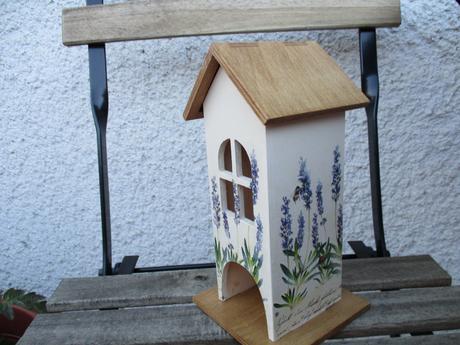 Drevený zásobník na čaj,levanduľa, 