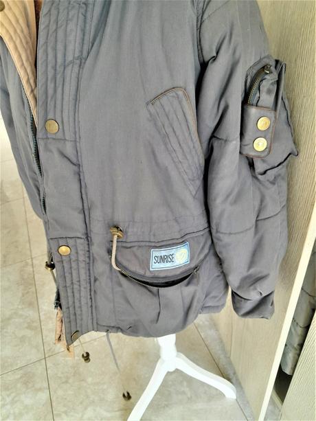 Obojstranná zimná bunda-m/l, m