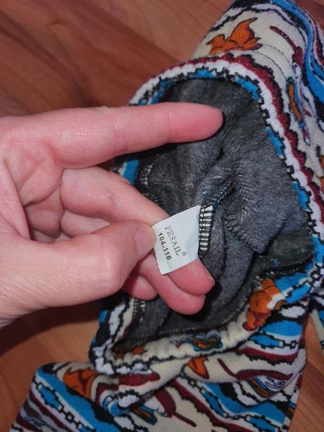 Teplé hrubé legíny 104/116, 104