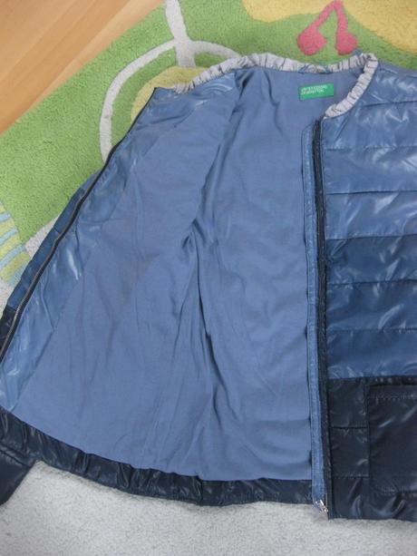 Nová bunda benetton 2xl, benetton,152 / 158