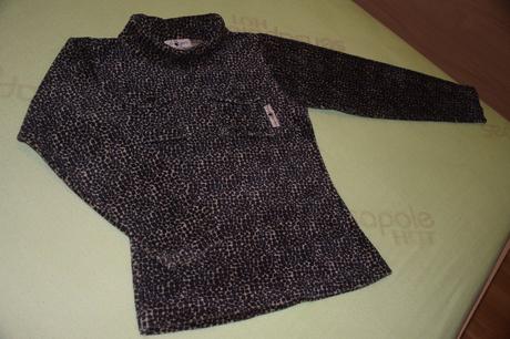 Teplulinka flisova rolakova mikinka vzor leo 6-8r., 128