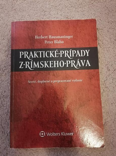Praktické prípady z rímskeho prava, 