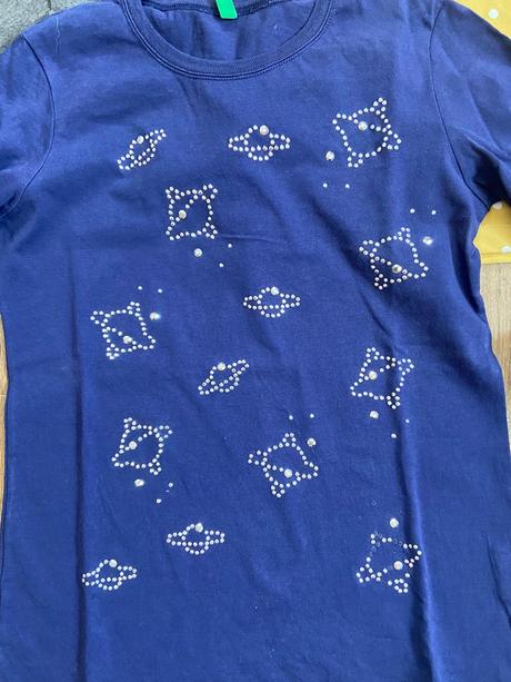 Tri tričká, benetton,134