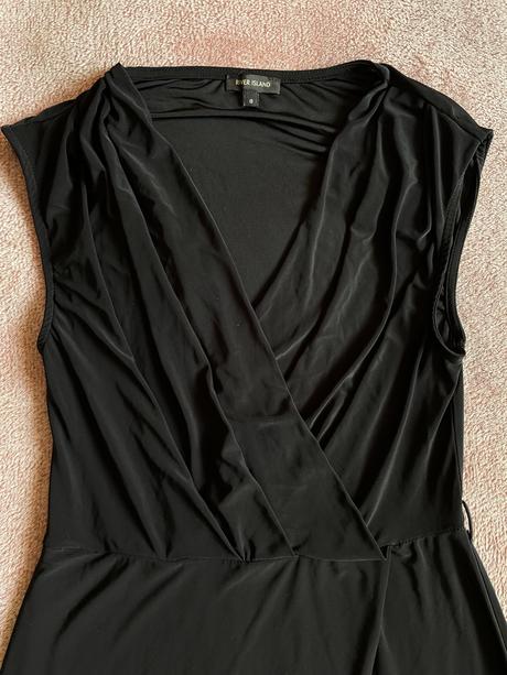 Elegantné asymetrické šaty, river island,xs