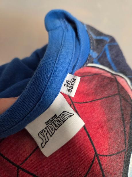 Spiderman 98 pyžamá, marvel,98