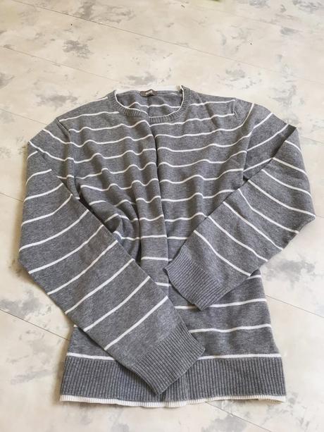 Bavlnený tenší pulóver, l