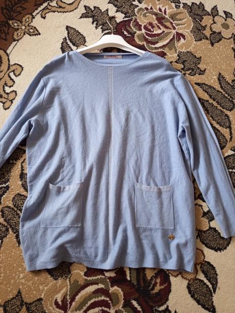 Bledomodry pulovrik, l