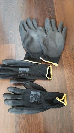 Pracovne rukavice 3 páry, xl