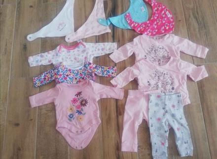 Balík oblečenia pre dievčatko v. 56, 50–62