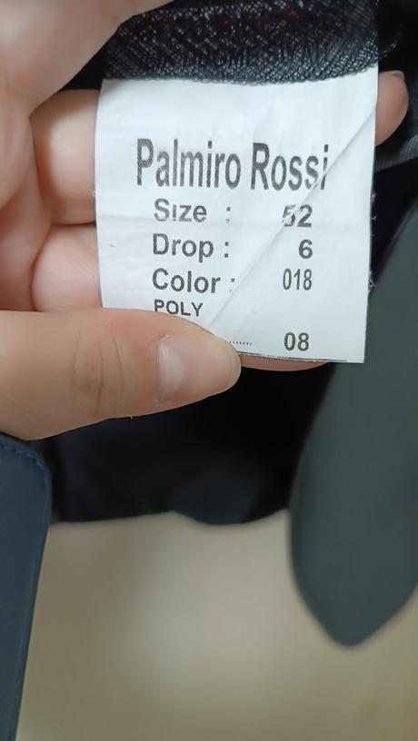 Pánsky oblek oceľovej farby, 52