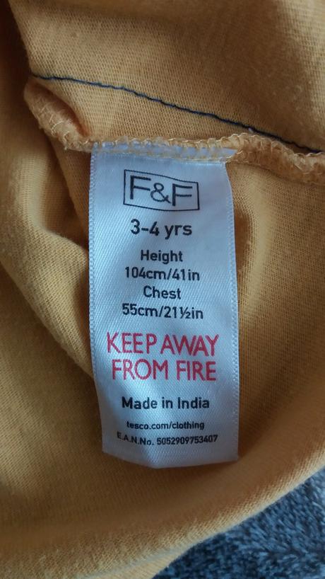 Tričko s nápisom, f&f,104