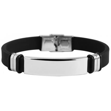 Náramky z pravej kože a nehrdzavejúcej ocele, 