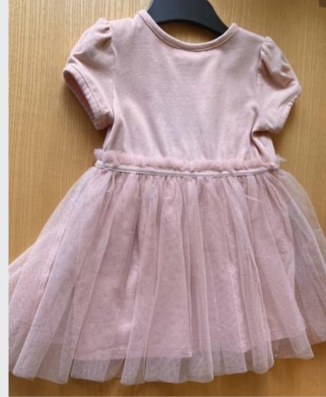 Nadherne saty s tylovou suknou raz oblecene, h&m,74