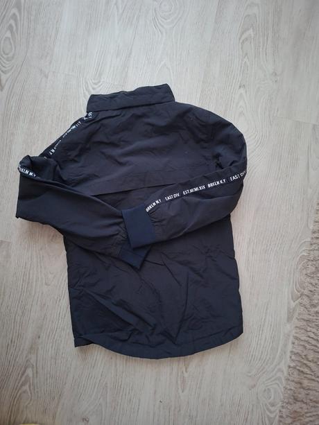 Prechodná bunda zateplená flisom č.146/152, h&m,152
