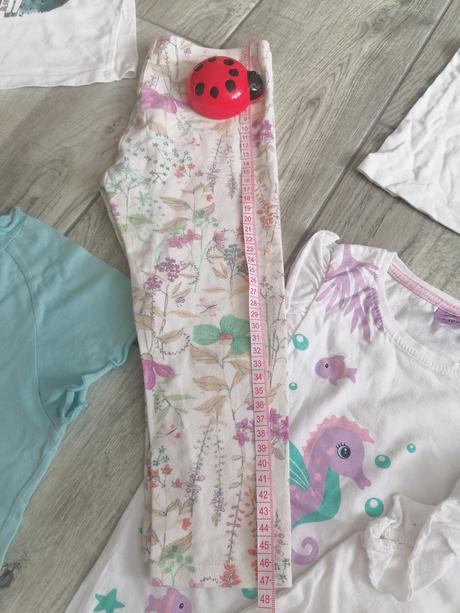 Letné tričká do škôlky - 110, leginky, 104–116