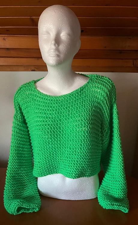 Pletený svetríkový top, m / s