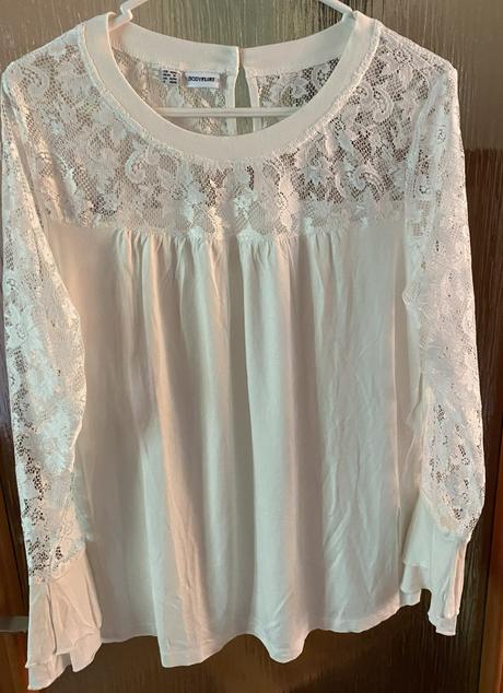 Tričko - top s čipkou bodyflirt v. 42, bonprix,42