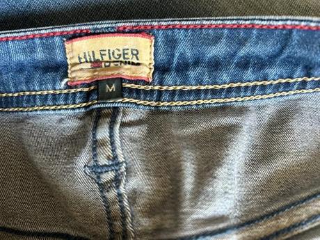 Rifľová minisukňa, tommy hilfiger,m