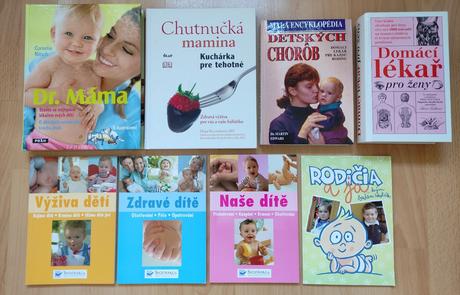Knihy - tehotenstvo, starostlivosť o deti,