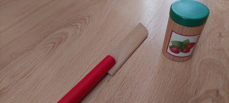 Drevené hračky kávovar a hriankovač, 