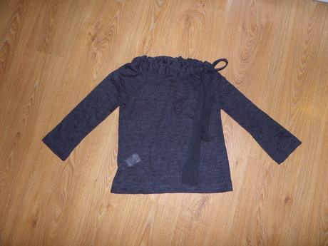 Tričko s mašľou, mango,s