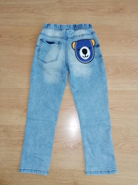 Rifľové nohavice z bio bavlny, 134