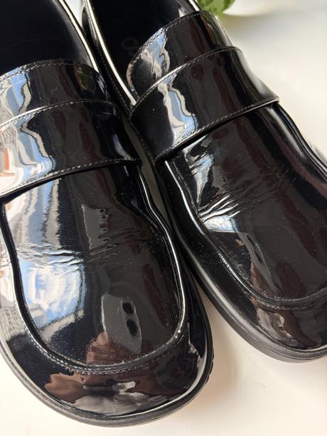 Shapen barefoot mokasíny sheen black, veľkosť 44, 44