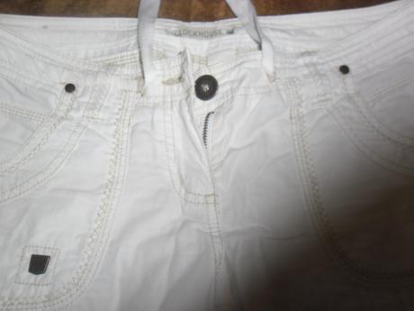 Bavlnené 3/4 kratasy, clockhouse,38