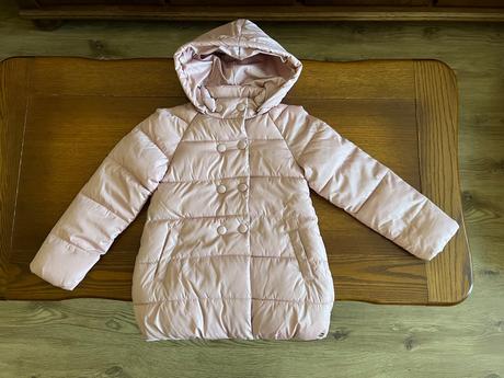 Bunda mayoral luxusná perleťová pink farba, mayoral,128