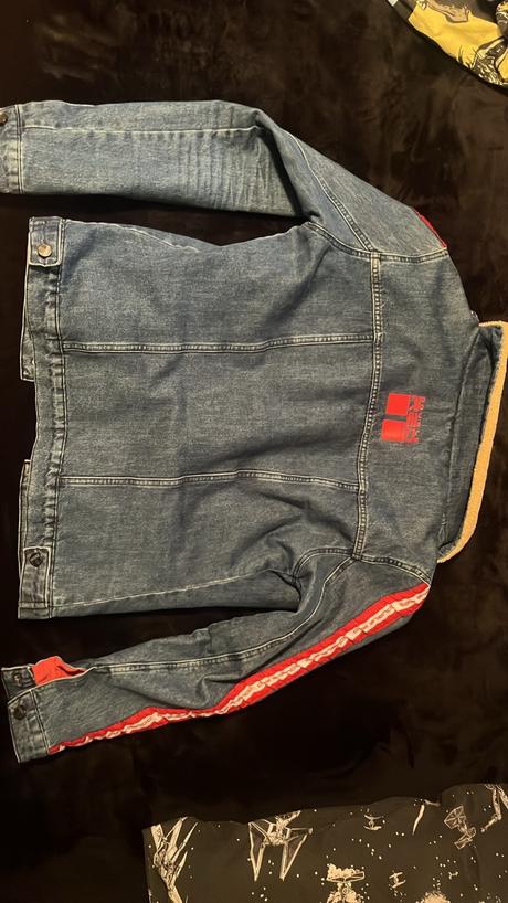 Zateplena riflova bunda, xl