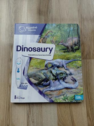 Albi kúzelné čítanie kniha dinosaury, 