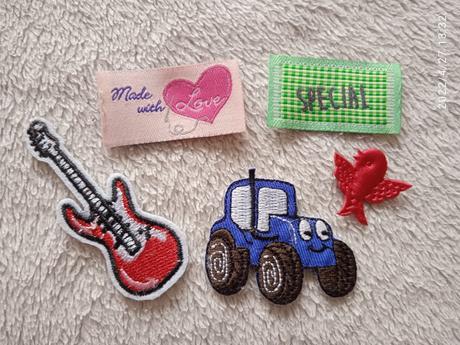 Nažehlovačky a nášivky, 