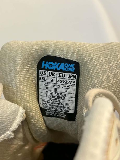 Pánske bežecké topánky hoka clifton 9, 43 / 45