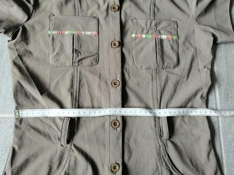 Softshell technické hnedé šaty husky, vs, husky,s