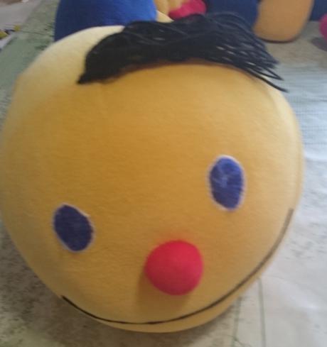 Plyšová farebná stonožka, dĺžka 160 cm,