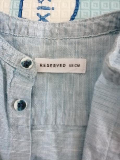 Košieľka so stojacikom, reserved,56