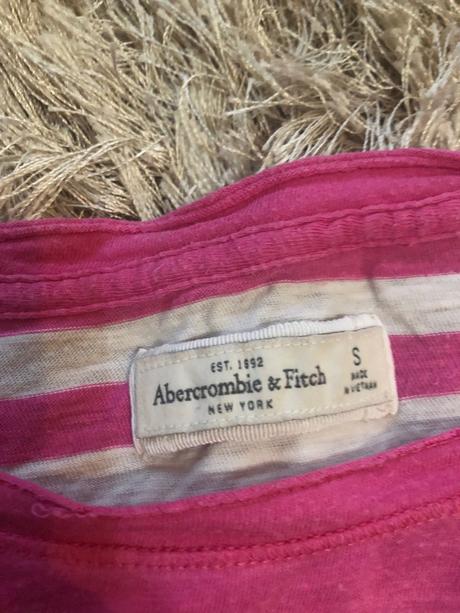 Lezerne tricko cropp top, abercrombie&fitch,m