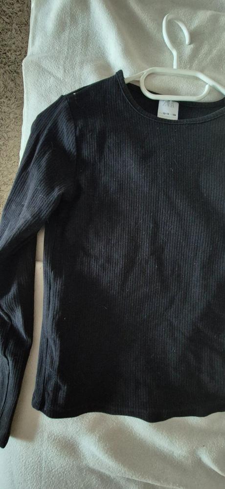 Rebrovane tričko, zara,164