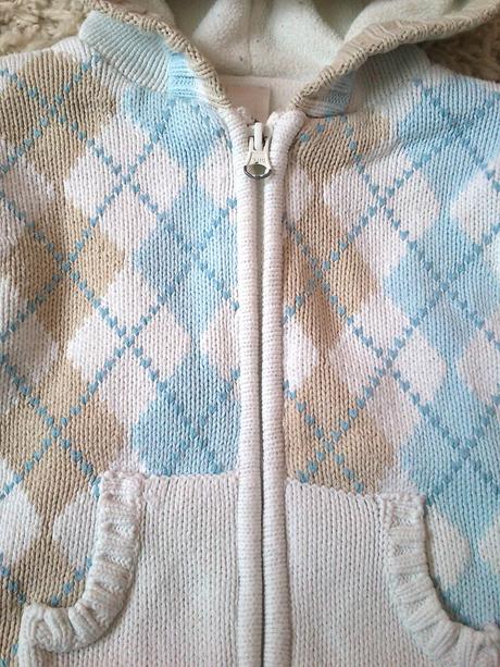 Zateplený kabátik, baby club,80