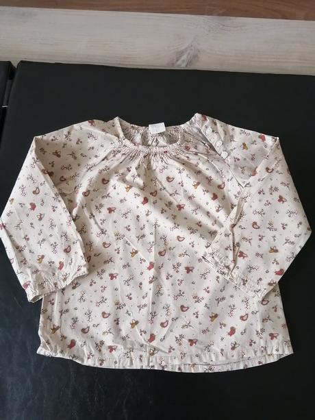 Vestička s blúzkou, h&m,86