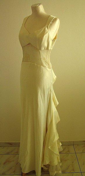 Retro saty v zelenej farbe, xs