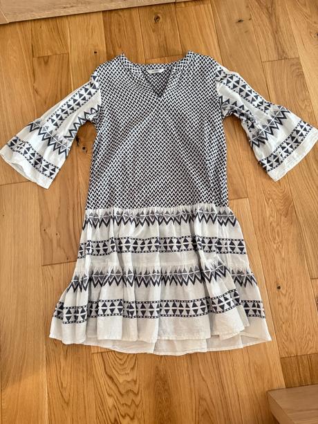 Bielo modré šaty tchibo, tchibo,38