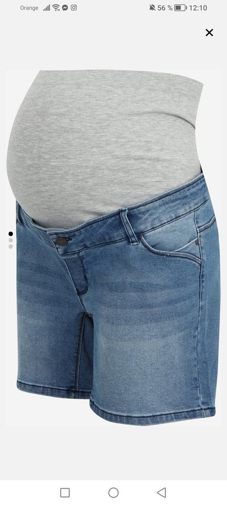 Tehotenské šortky, 44