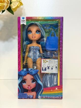Rainbow high swim skyler bábika 28cm, 
