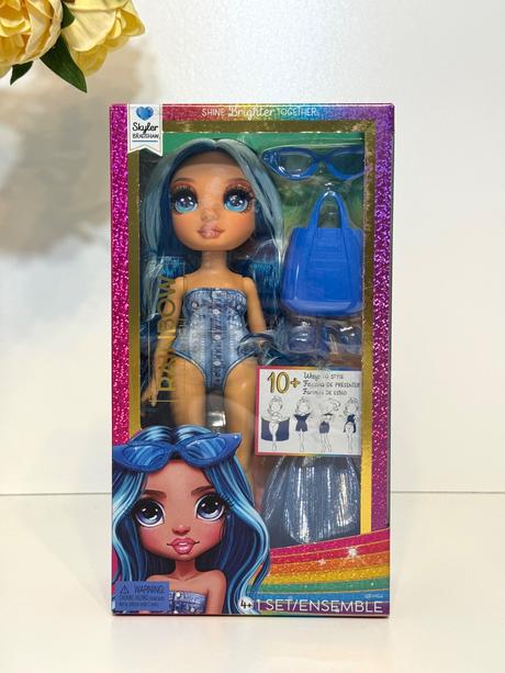 Rainbow high swim skyler bábika 28cm, 