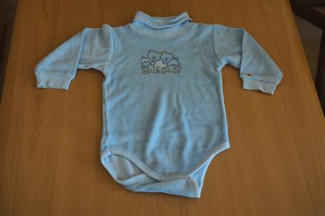 Dojčenské body s dlhým rukávom, 68